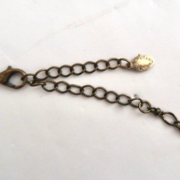 ALI KHAN natural stone pendant necklace - Picture 5 of 7